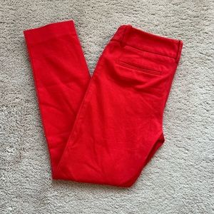 Merona modern fit red pants